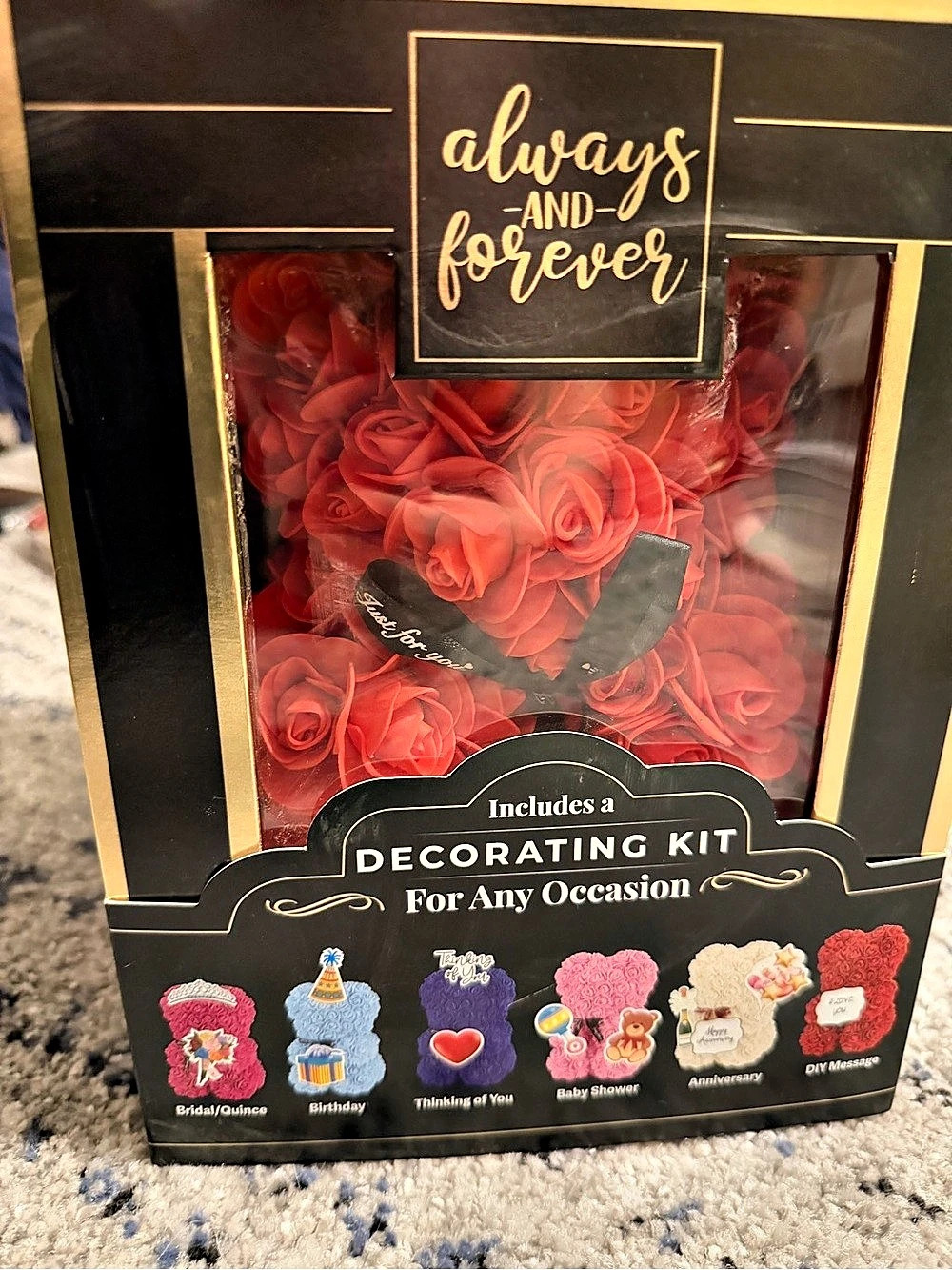 Decorating Kit For Any Occasion Red & Black